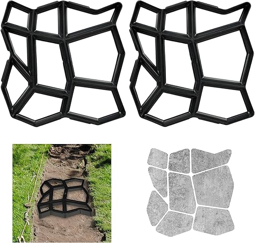 Transformeer Uw Tuin Met de Relaxdays Tuinpad Mal Set!